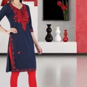 women's kashmiri woolen kurti