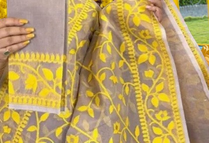 cotton silk bengal jamdani saree cotton silk bengal jamdani saree
