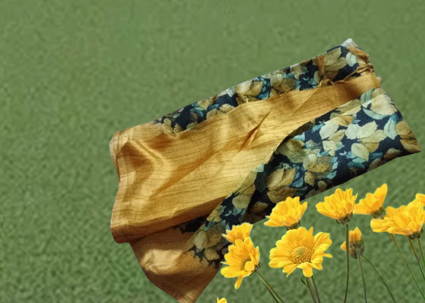 women's floral tussar saree women's floral tussar saree