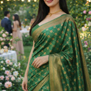 benarasi soft silk saree