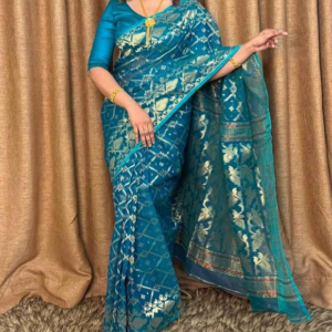 bengal muslin jamdani saree (copy)