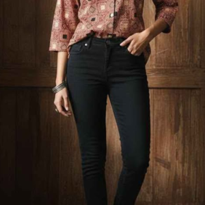 women's ajrakh printed oversized cotton shirts (copy)