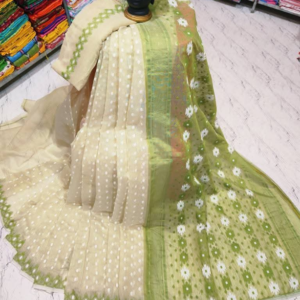 bengal jamdani saree