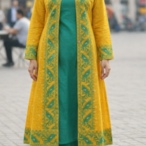 women's sleeveless kurti & jamdani jacket combo (copy)