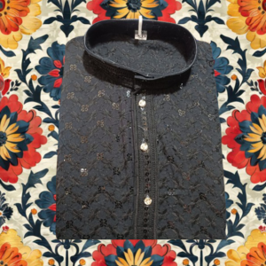 men's chikankari kurta