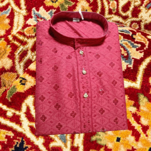 men's chikankari kurta