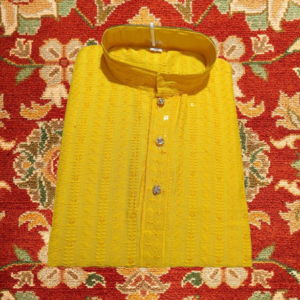 men's chikankari kurta