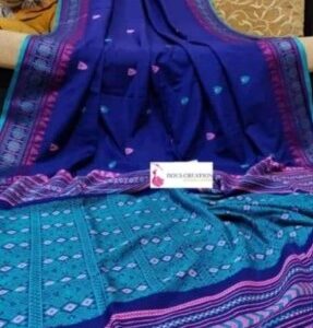 assam khadi cotton saree