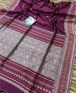 assam khadi cotton saree