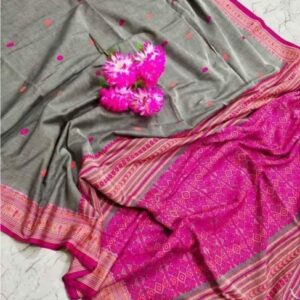 assam khadi cotton saree