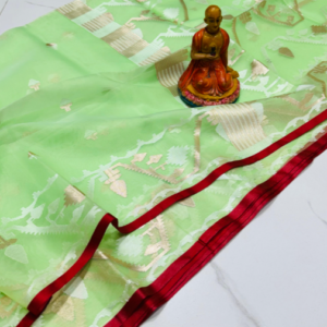 muslin jamdani saree