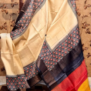 chanderi silk saree